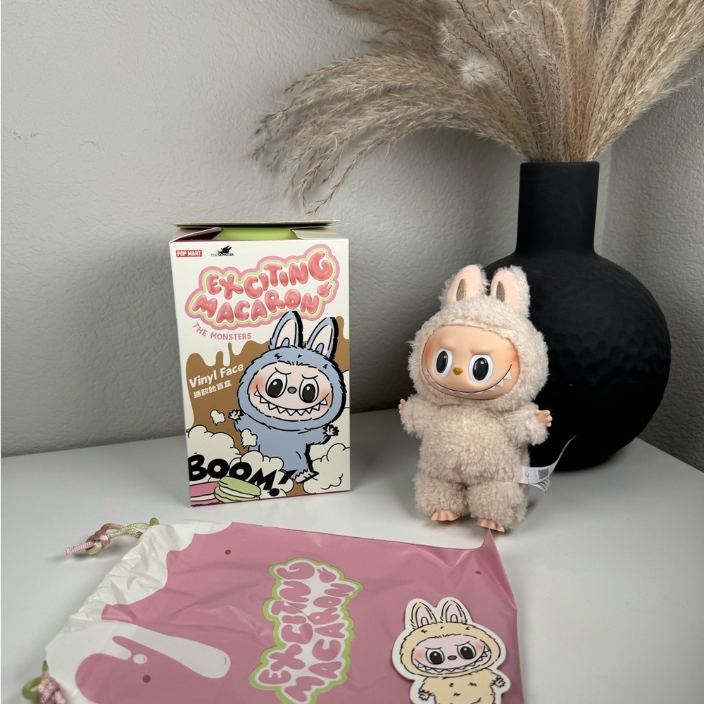 AUTHENTIC Pop Mart Labubu Soymilk Exciting Macaron Collection
